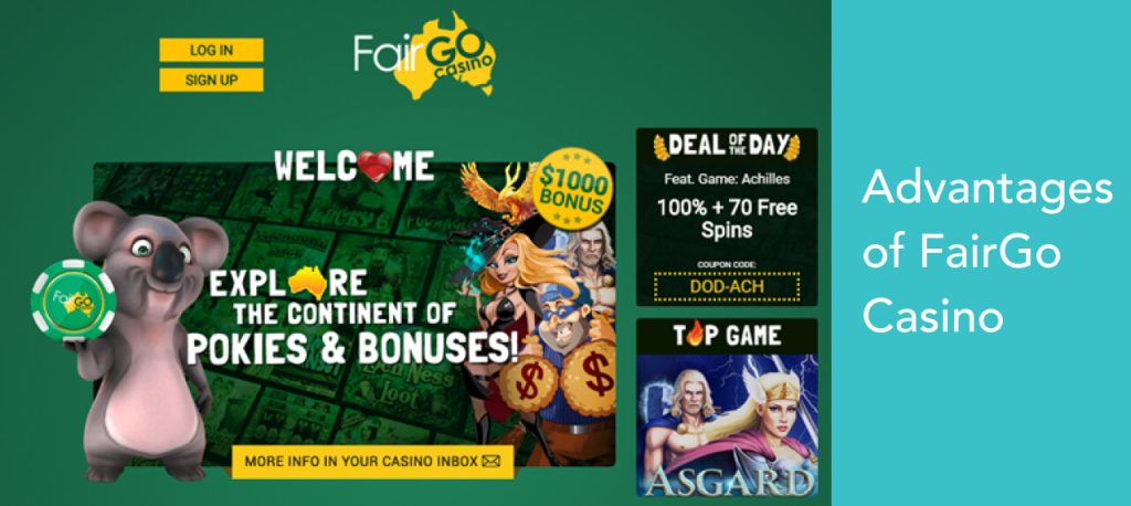 Advantages of FairGo Casino